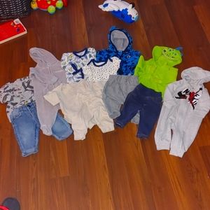 Baby boy bundle 3 to 6 months